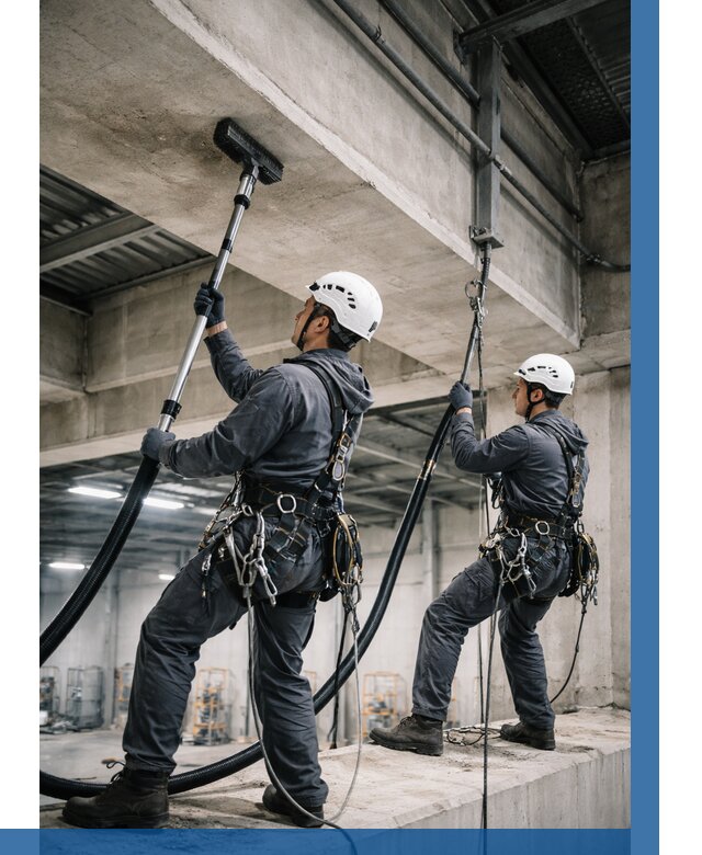 Обеспыливание потолочных конструкций в Дубне от 255 р. |ВЫСОТНИК-Дбн