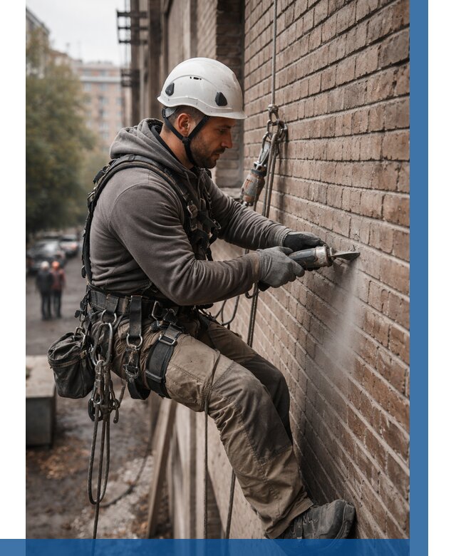 Расшивка кирпичных швов в Дубне от 613 р. | ВЫСОТНИК-Дбн