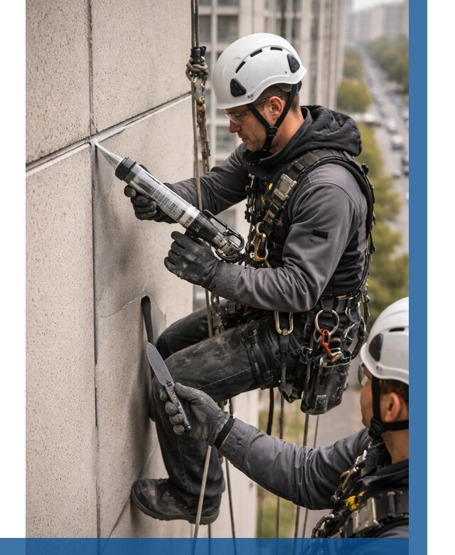 Первичная герметизация швов в Дубне от 613 р. | ВЫСОТНИК-Дбн