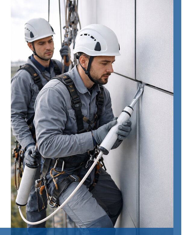 Герметизация швов вилатермом в Дубне от 613 р. | ВЫСОТНИК-Дбн