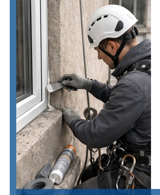 Герметизация монтажных швов окон в Дубне с гарантией качества