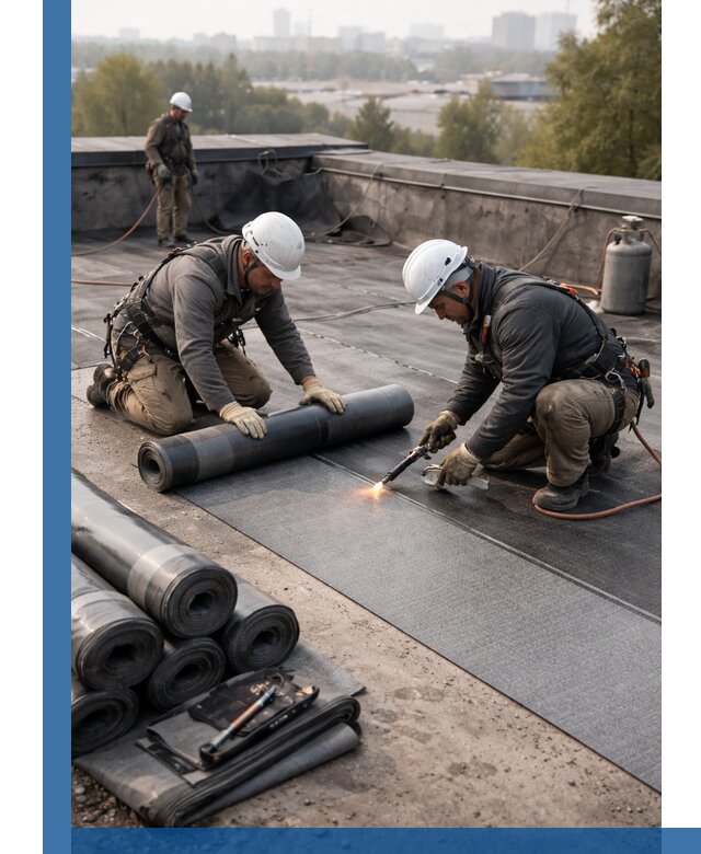 Монтаж мягкой кровли в Дубне профессионально и надежно