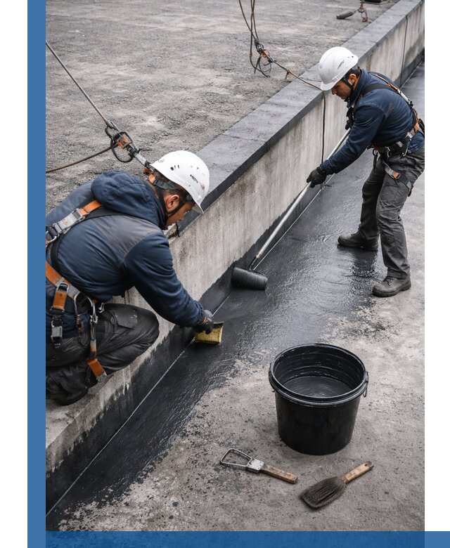 Гидроизоляция кровли жидкой резиной профессионально в Дубне