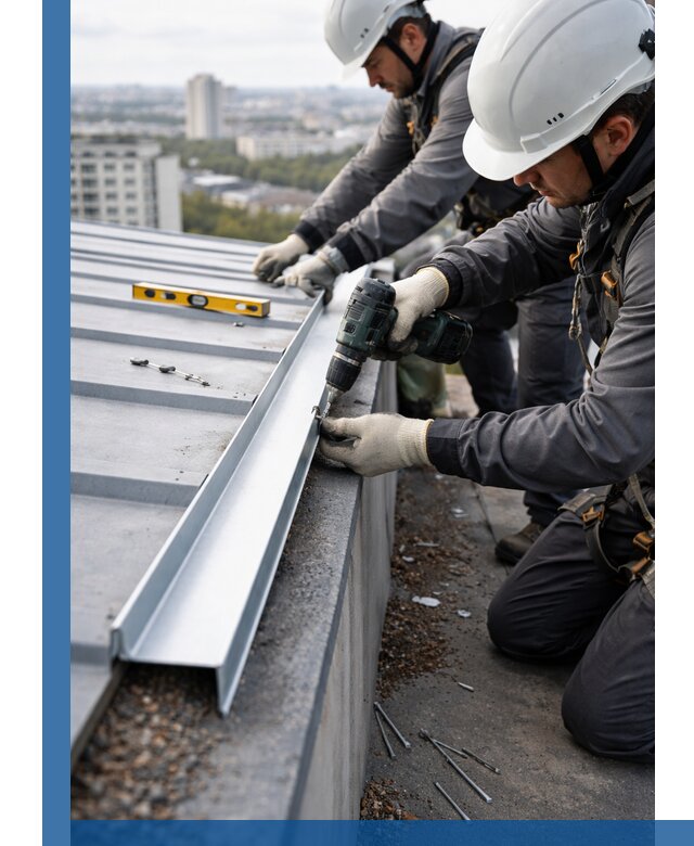 Монтаж капельника на кровле в Дубне с гарантией качества