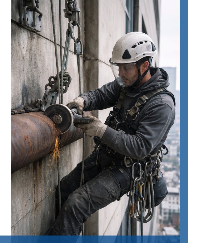 Резка металла на высоте в Дубне по цене от 4594 р. | ВЫСОТНИК-Дбн