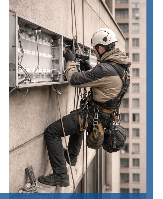 Ремонт вывески на высоте в Дубне от 4594 р. | ВЫСОТНИК-Дбн