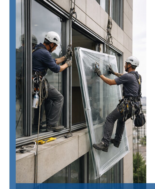 Профессиональная замена стекла в витраже в Дубне с гарантией