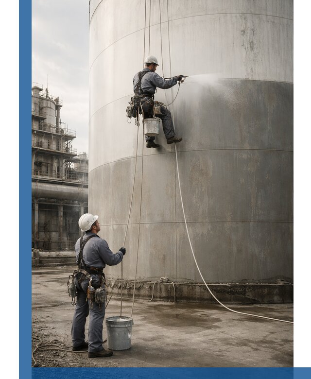 Покраска стальных резервуаров и емкостей в Дубне профессионально