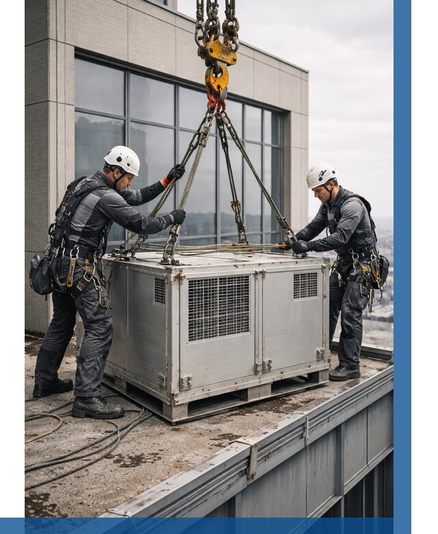 Такелажные работы на высоте в Дубне от 8167 р. | ВЫСОТНИК-Дбн