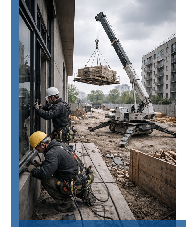 Аренда крана Пионер в Дубне для строительных работ