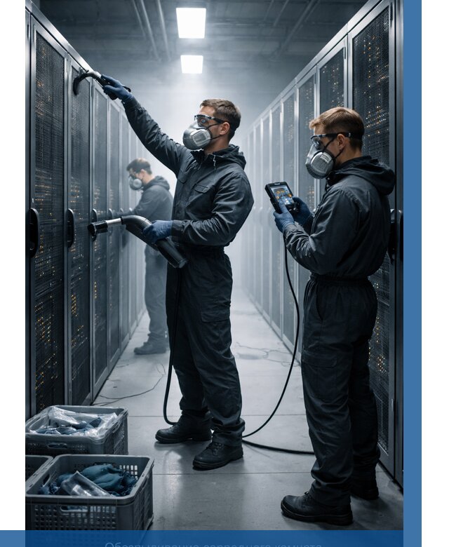 Обеспыливание серверной комнаты в Дубне от 4594 р. | ВЫСОТНИК-Дбн