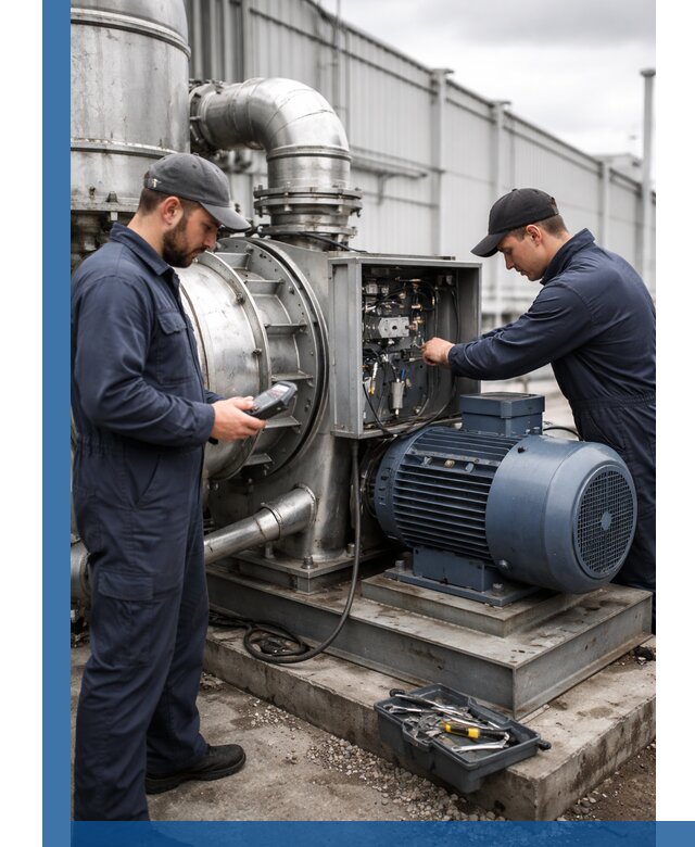 Техническое обслуживание промышленного оборудования в Дубне