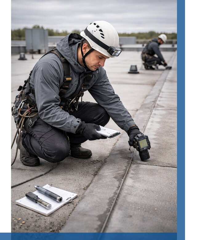 Обследование кровли на протечки в Дубне от 4594 р. | ВЫСОТНИК-Дбн