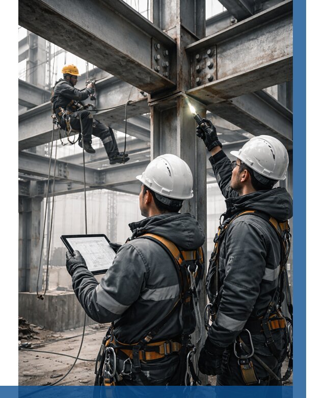 Обследование металлоконструкций в Дубне от 5615 р. | ВЫСОТНИК-Дбн