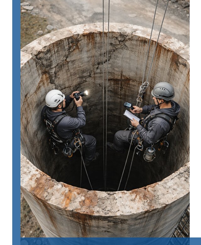 Обследование дымовой трубы: диагностика и оценка состояния в Дубне